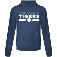 Detroit Tigers Levelwear City Connect Relay No Hitter Pullover Hoodie - Navy - MLB Sale