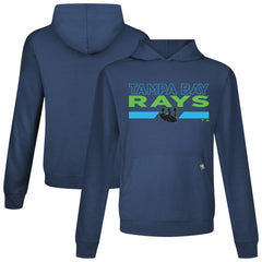 Tampa Bay Rays Levelwear City Connect Relay No Hitter Pullover Hoodie - Navy - MLB Lifestyle