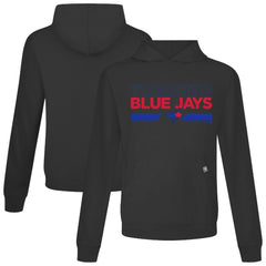 Toronto Blue Jays Levelwear City Connect Relay No Hitter Pullover Hoodie - Black - MLB Online