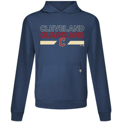 Cleveland Guardians Levelwear City Connect Relay No Hitter Pullover Hoodie - Navy - MLB Lifestyle