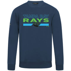 Tampa Bay Rays Levelwear City Connect Zane No Hitter Pullover Sweatshirt - Navy - MLB Discount