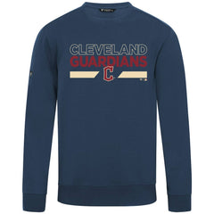 Cleveland Guardians Levelwear City Connect Zane No Hitter Pullover Sweatshirt - Navy - MLB on Sale
