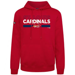 St. Louis Cardinals Levelwear City Connect Podium No Hitter Pullover Hoodie - Red - MLB Sale