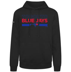 Toronto Blue Jays Levelwear City Connect Podium No Hitter Pullover Hoodie - Black - MLB Lifestyle