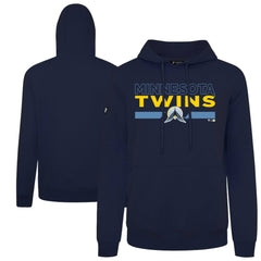 Minnesota Twins Levelwear City Connect Podium No Hitter Pullover Hoodie - Navy - MLB Lifestyle