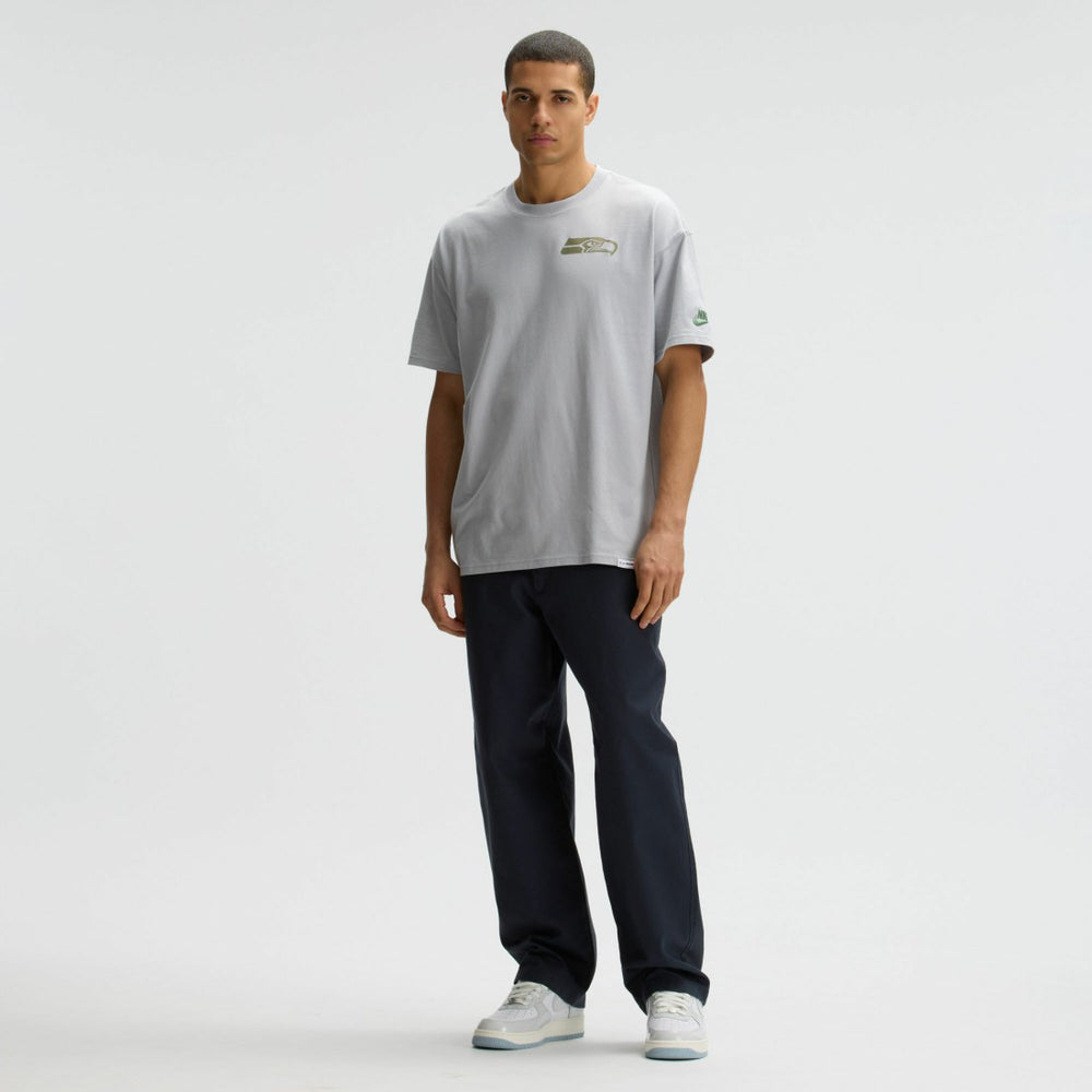Nike Seattle Seahawks 2025 Rivalries Collection Essential Max90 T-Shirt Wolf Gray