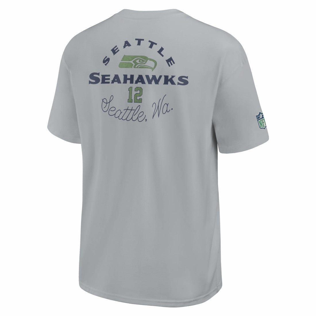 Nike Seattle Seahawks 2025 Rivalries Collection Essential Max90 T-Shirt Wolf Gray