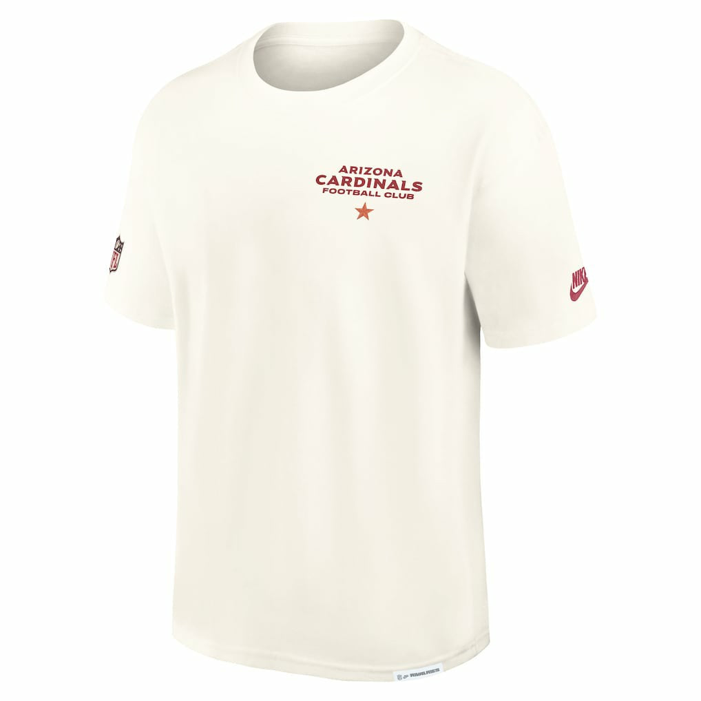 Nike Arizona Cardinals 2025 Rivalries Collection Essential Max90 T-Shirt Natural