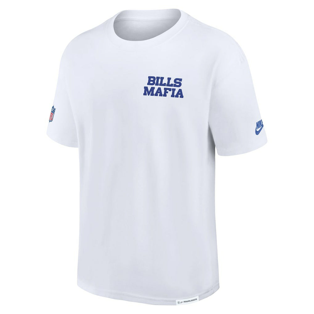 Nike Buffalo Bills 2025 Rivalries Collection Essential Max90 T-Shirt White