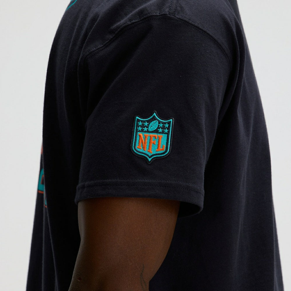Nike Miami Dolphins 2025 Rivalries Collection Essential Max90 T-Shirt Pitch Blue