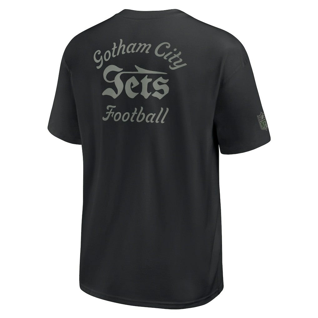 Nike New York Jets 2025 Rivalries Collection Essential Max90 T-Shirt Black