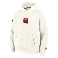 Nike Arizona Cardinals 2025 Rivalries Collection Oversized Tech Fleece Hoodie Natural