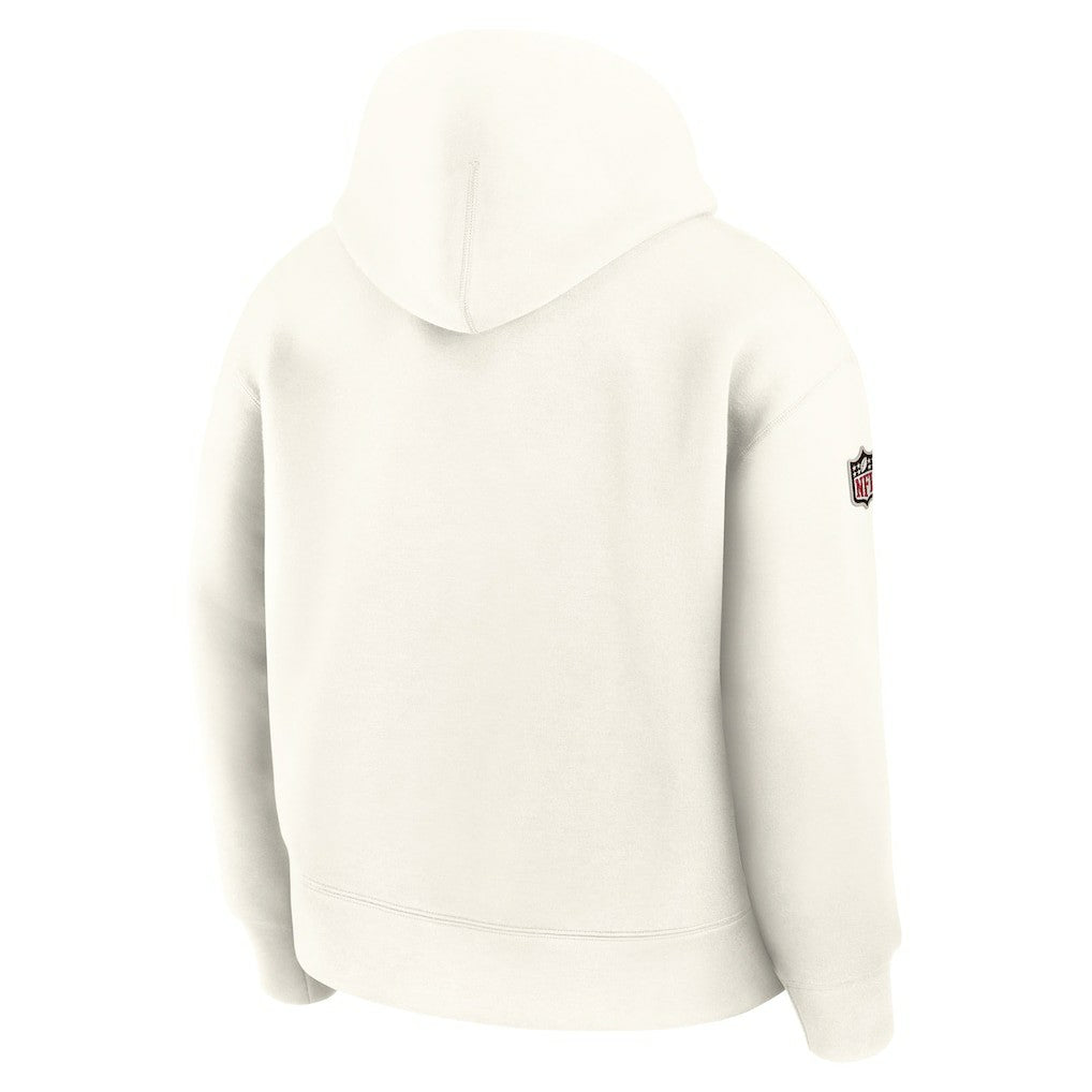 Nike Arizona Cardinals 2025 Rivalries Collection Oversized Tech Fleece Hoodie Natural