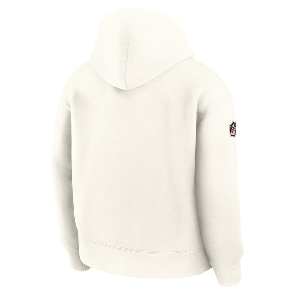 Nike Arizona Cardinals 2025 Rivalries Collection Oversized Tech Fleece Hoodie Natural