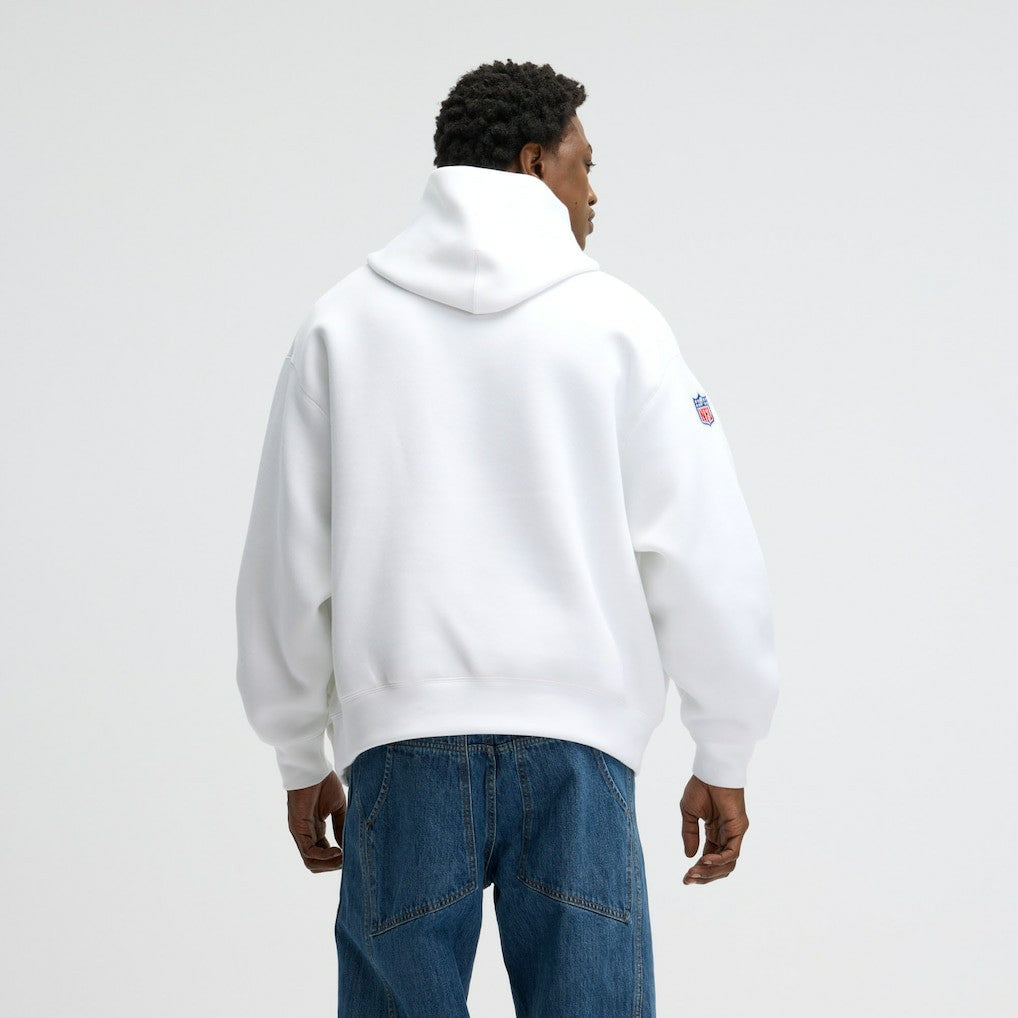 Nike Buffalo Bills 2025 Rivalries Collection Oversized Tech Fleece Hoodie White