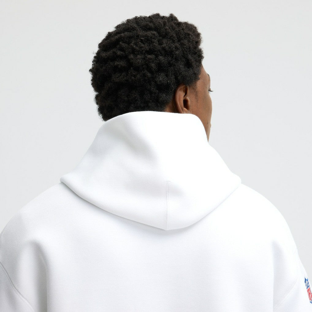 Nike Buffalo Bills 2025 Rivalries Collection Oversized Tech Fleece Hoodie White