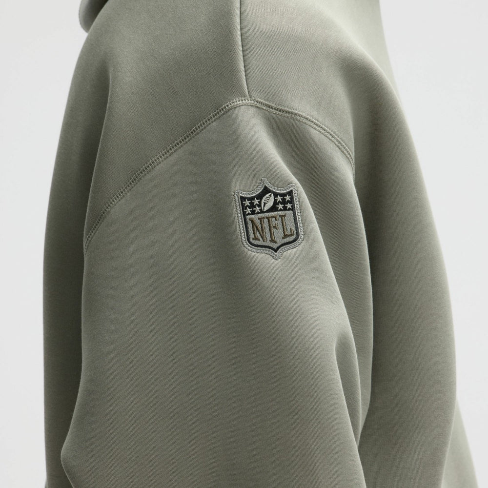 Nike New York Jets 2025 Rivalries Collection Oversized Tech Fleece Hoodie Gotham Green