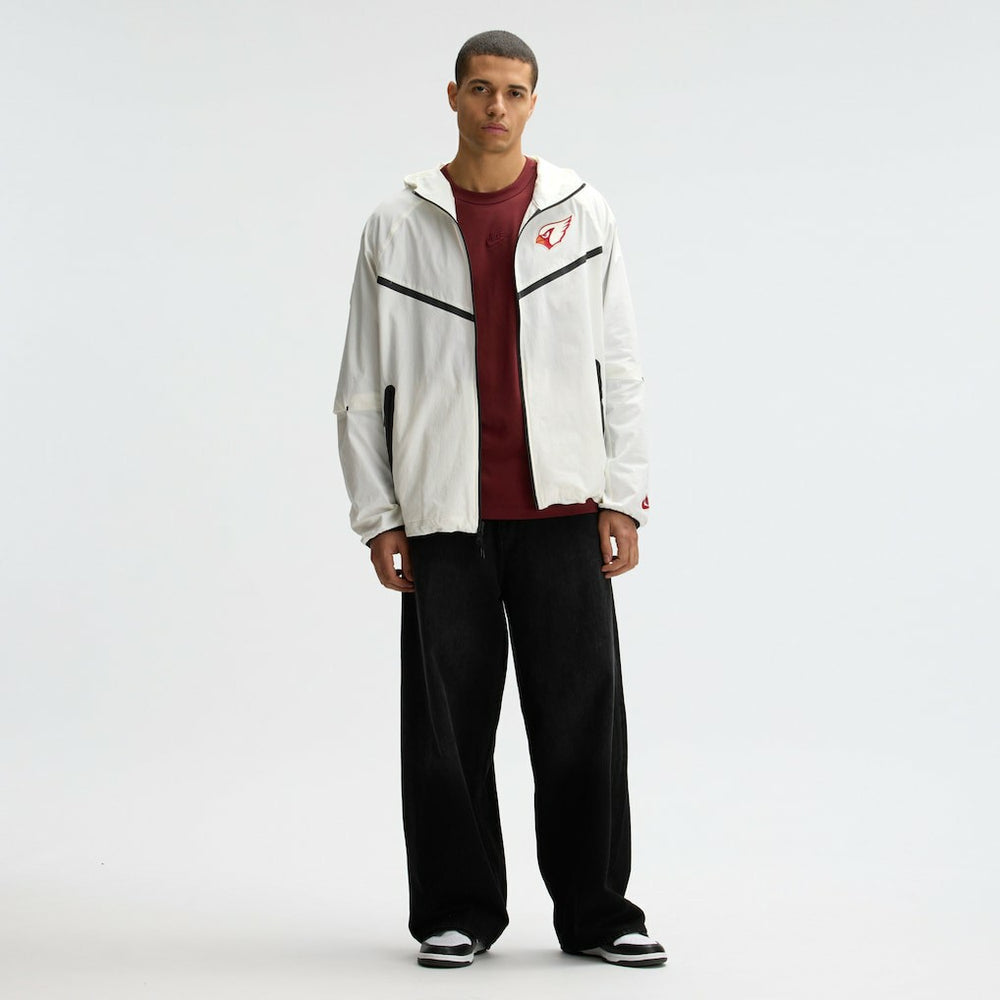 Nike Arizona Cardinals 2025 Rivalries Collection Tech Raglan Full-Zip Jacket Natural