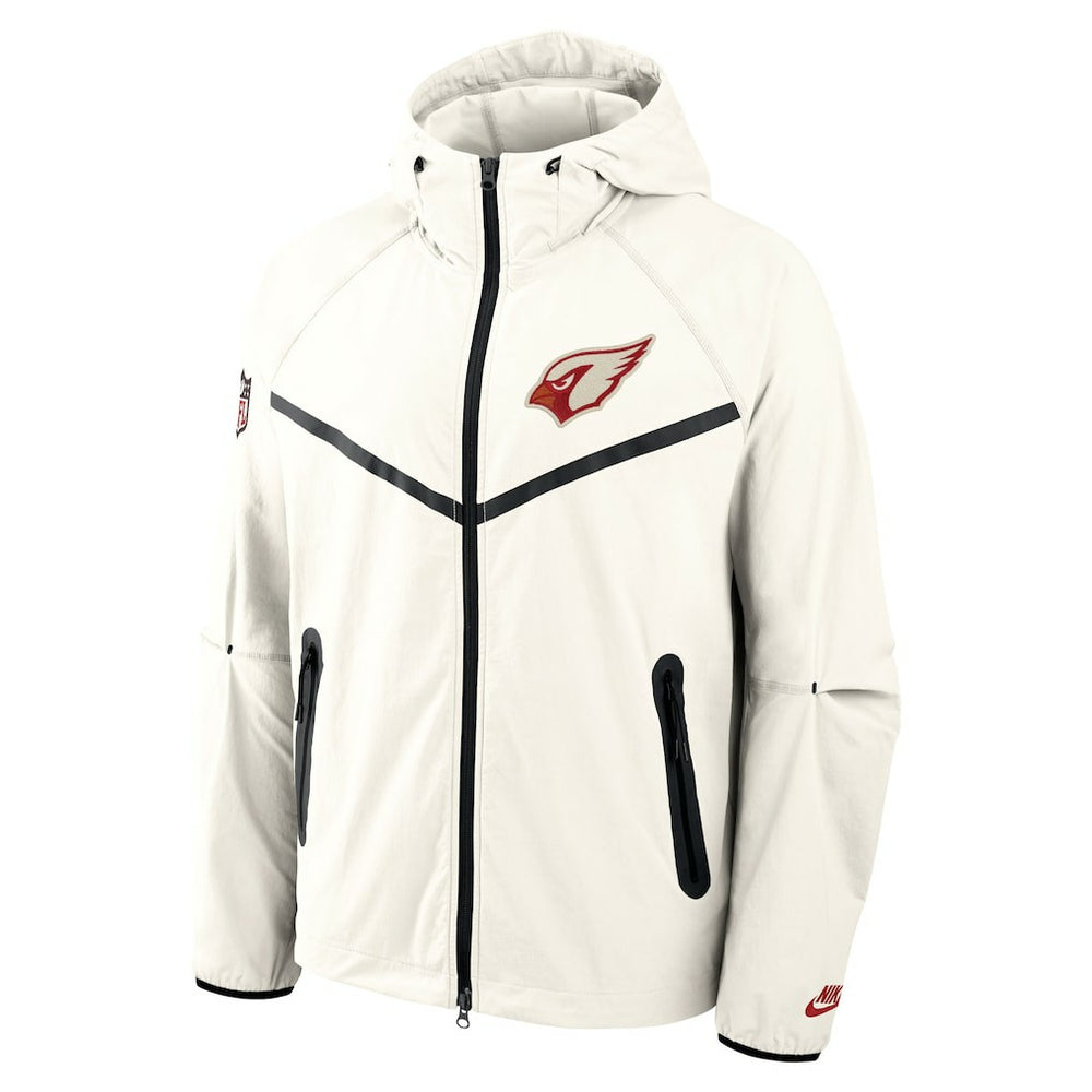 Nike Arizona Cardinals 2025 Rivalries Collection Tech Raglan Full-Zip Jacket Natural