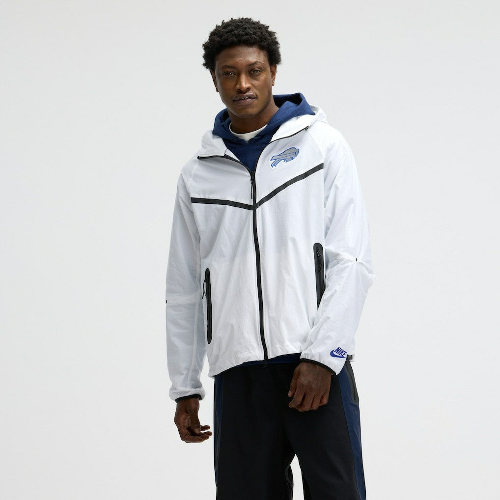 Nike Buffalo Bills 2025 Rivalries Collection Tech Raglan Full-Zip Jacket White