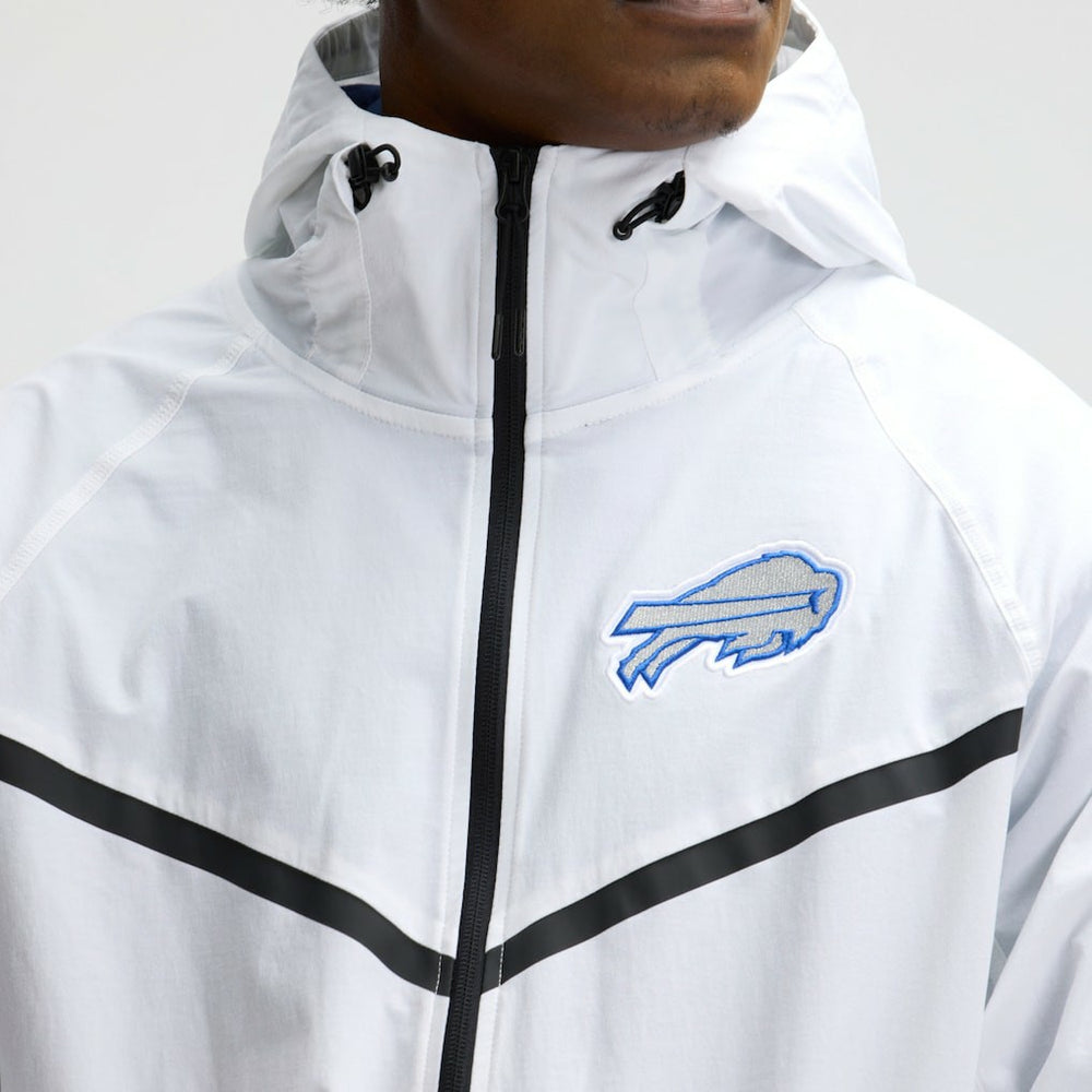 Nike Buffalo Bills 2025 Rivalries Collection Tech Raglan Full-Zip Jacket White