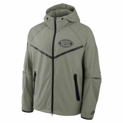 Nike New York Jets 2025 Rivalries Collection Tech Raglan Full-Zip Jacket Gotham Green