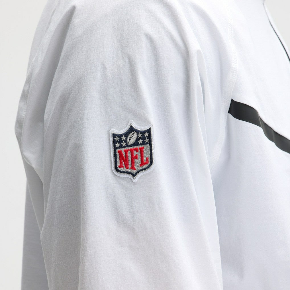 Nike New England Patriots 2025 Rivalries Collection Tech Raglan Full-Zip Jacket White