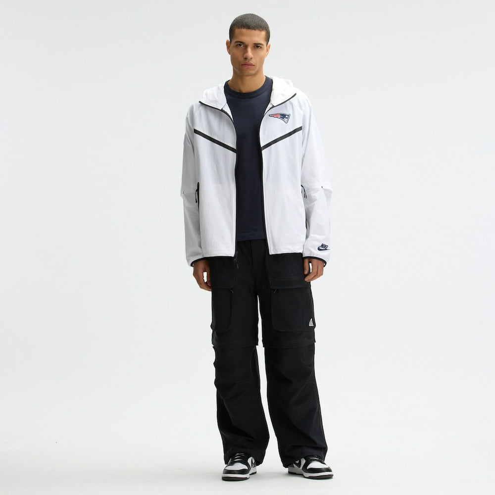 Nike New England Patriots 2025 Rivalries Collection Tech Raglan Full-Zip Jacket White