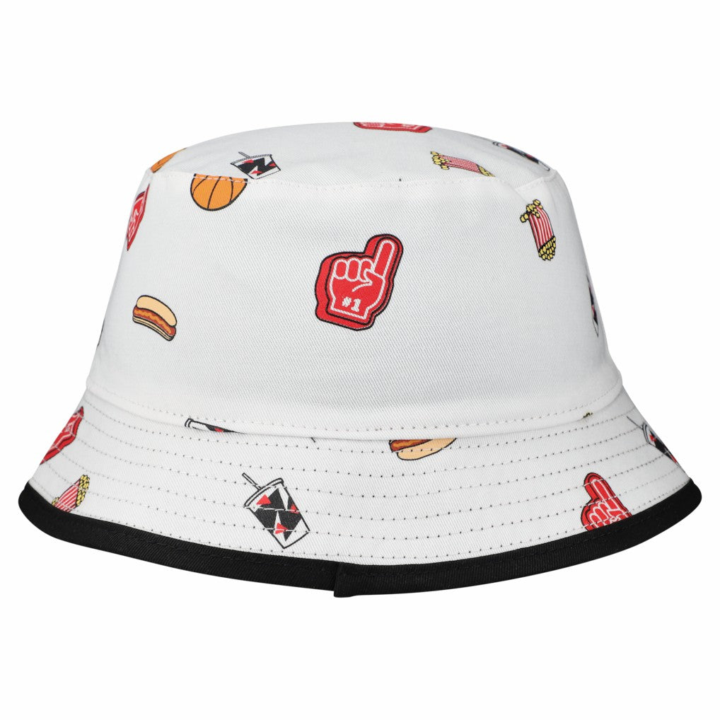 Chicago Bulls Team Cheer Reversible Bucket Hat White | New Era outlet