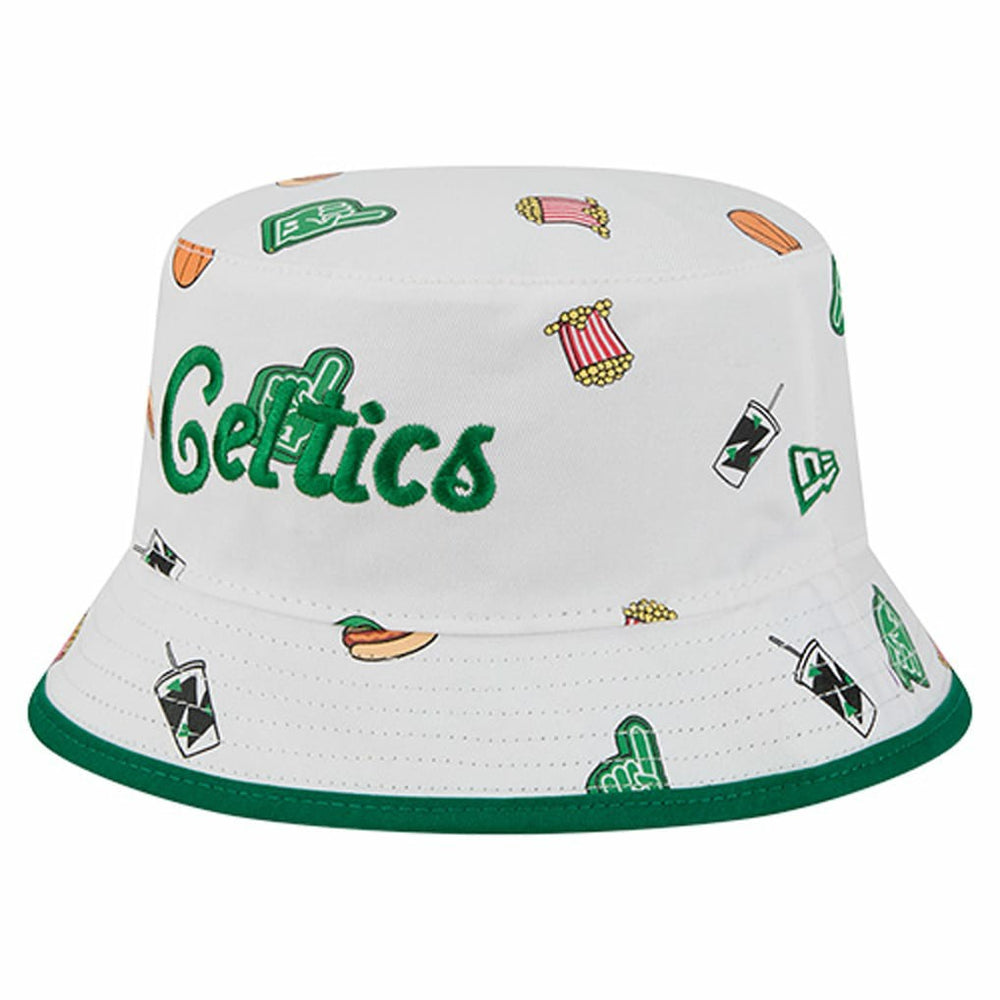Boston Celtics Team Cheer Reversible Bucket Hat White | New Era discount