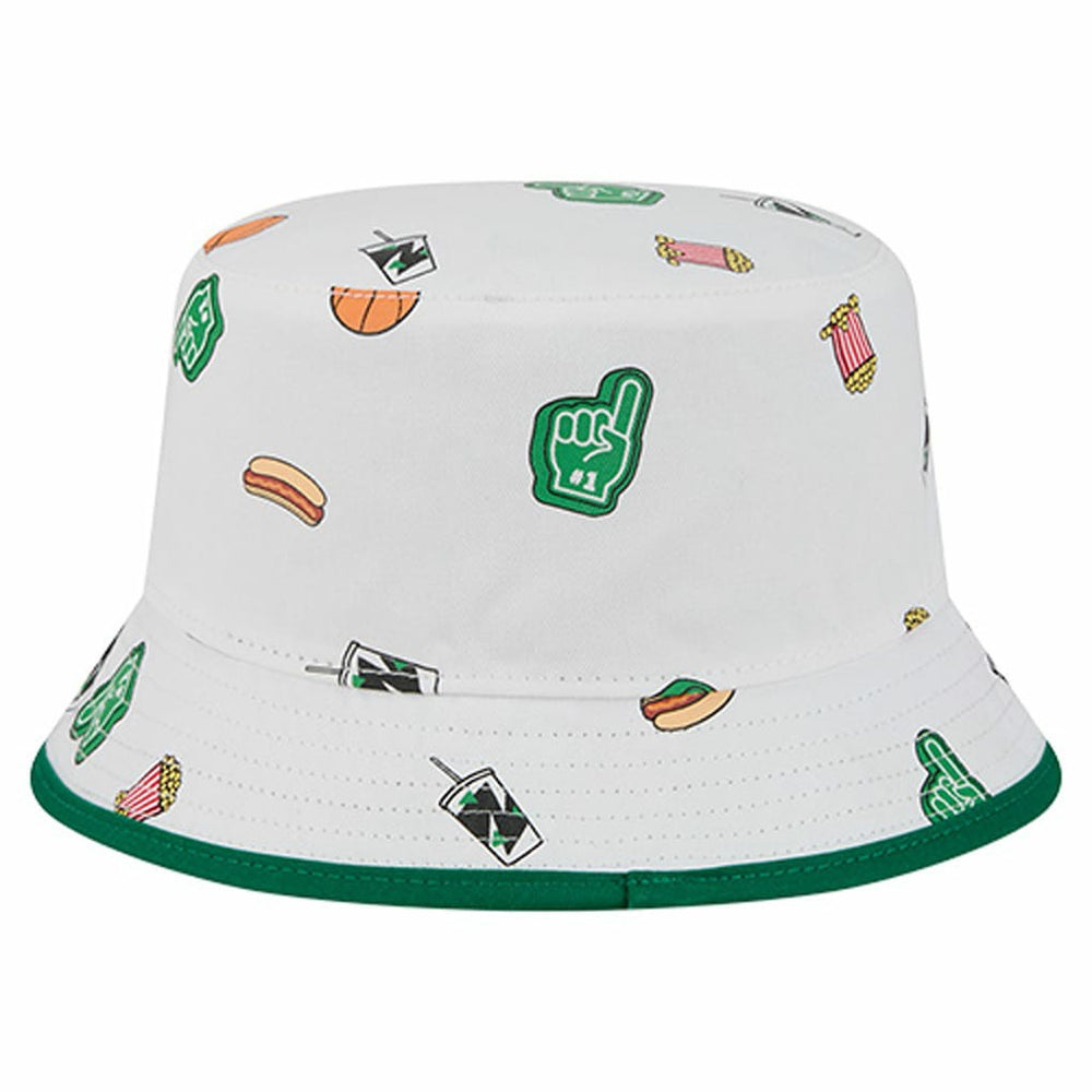 Boston Celtics Team Cheer Reversible Bucket Hat White | New Era discount