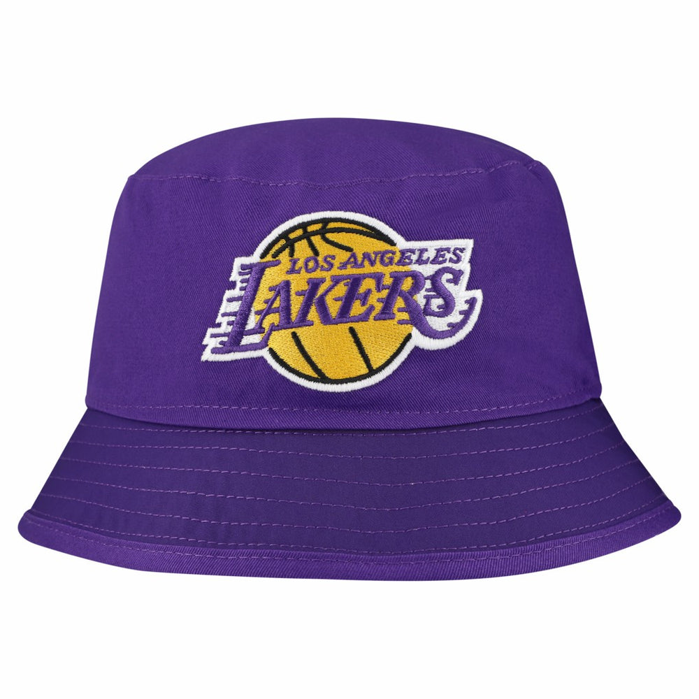 Los Angeles Lakers Team Cheer Reversible Bucket Hat White | New Era discount