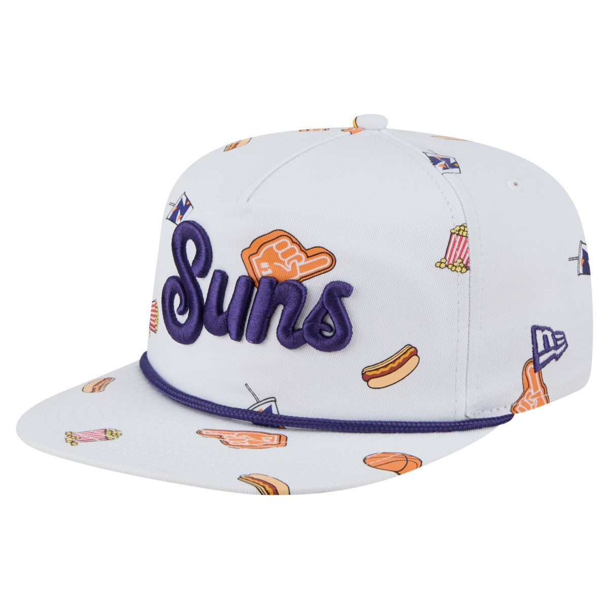 Phoenix Suns Team Cheer Rope 19TWENTY Adjustable Hat White | New Era outlet