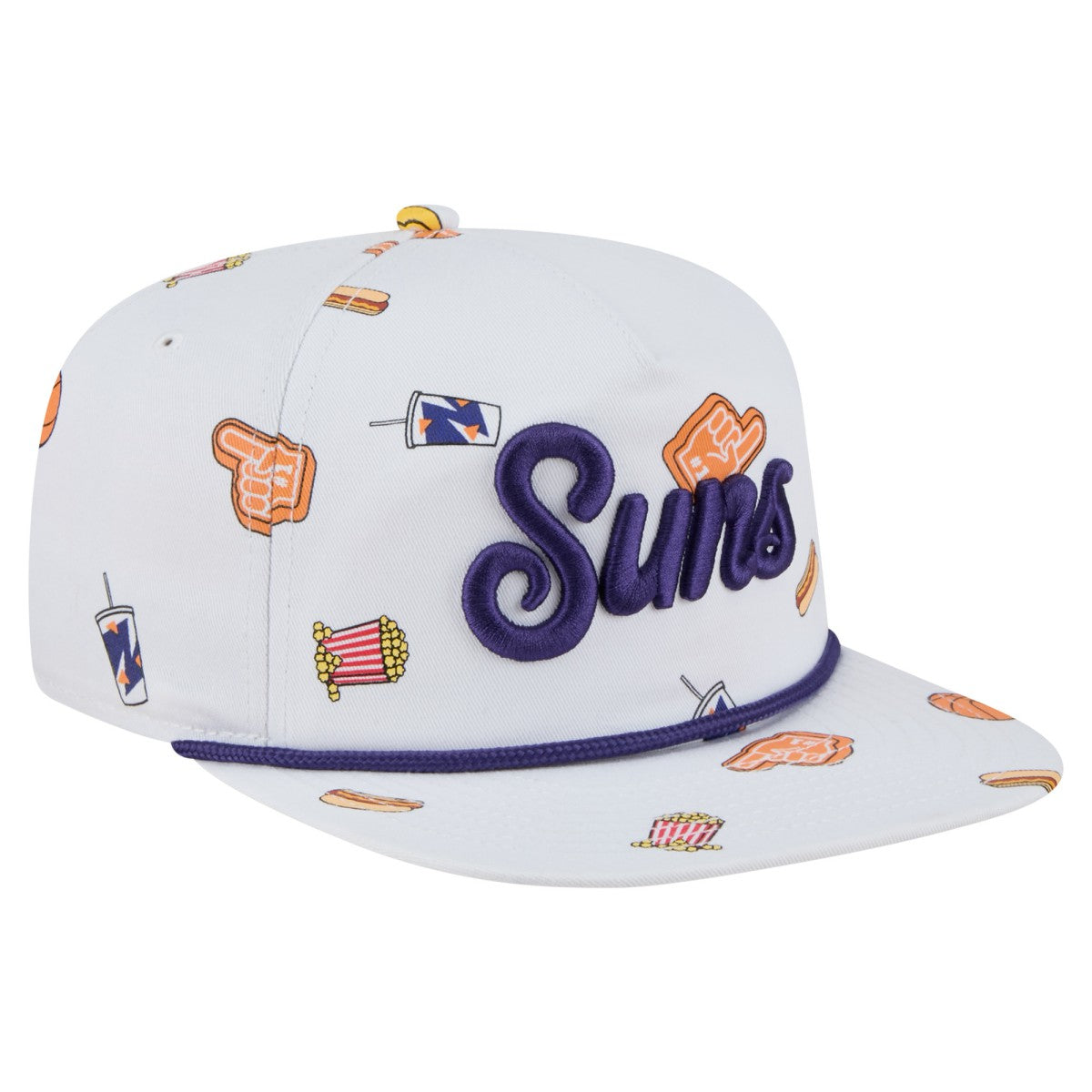 Phoenix Suns Team Cheer Rope 19TWENTY Adjustable Hat White | New Era outlet