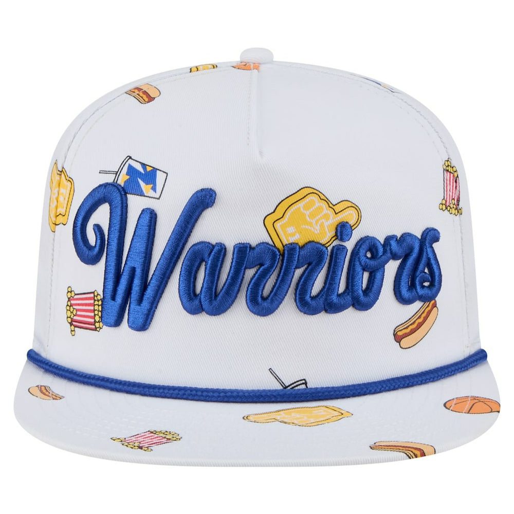Golden State Warriors Team Cheer Rope 19TWENTY Adjustable Hat for sale White | New Era outlet