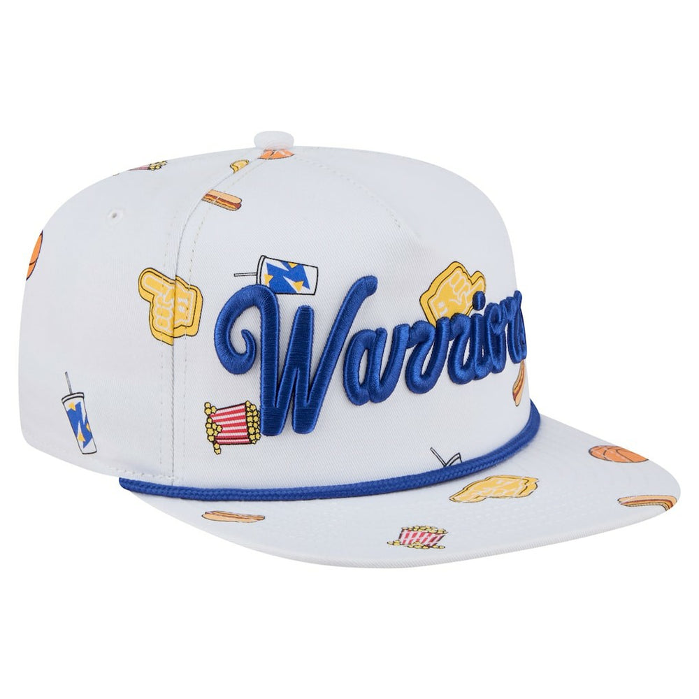 Golden State Warriors Team Cheer Rope 19TWENTY Adjustable Hat for sale White | New Era outlet