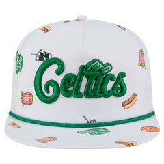 Boston Celtics Team Cheer Rope 19TWENTY Adjustable Hat White | New Era US
