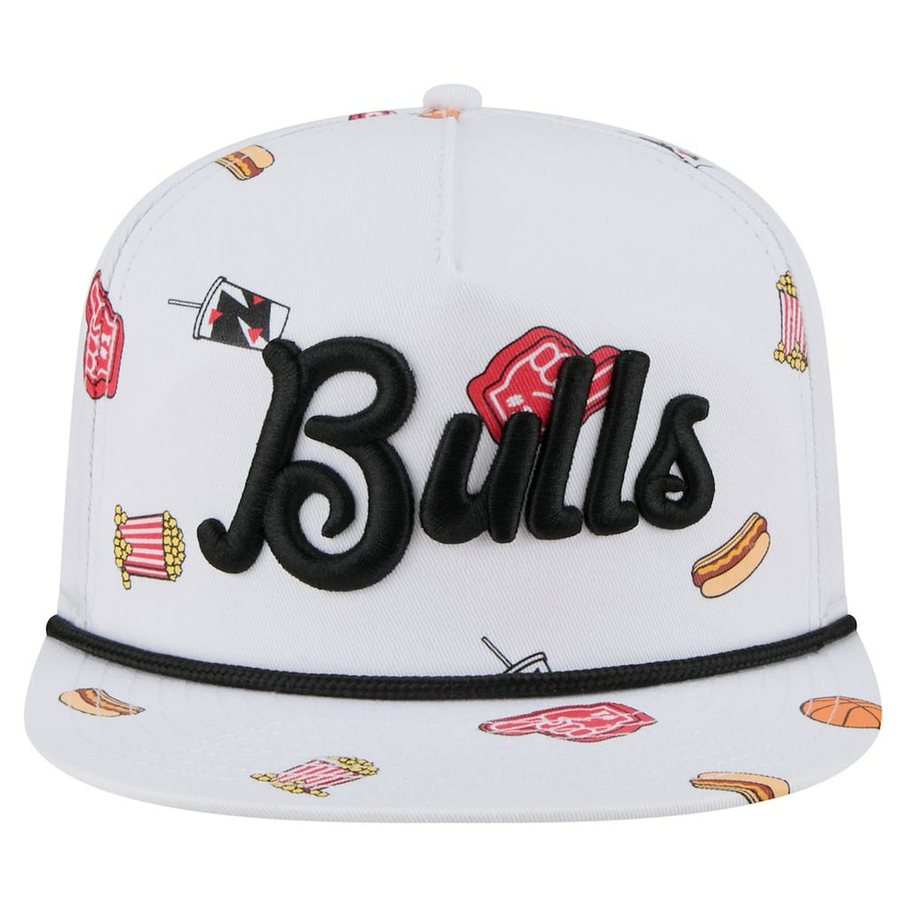 Chicago Bulls Team Cheer Rope 19TWENTY Adjustable Hat White | New Era outlet