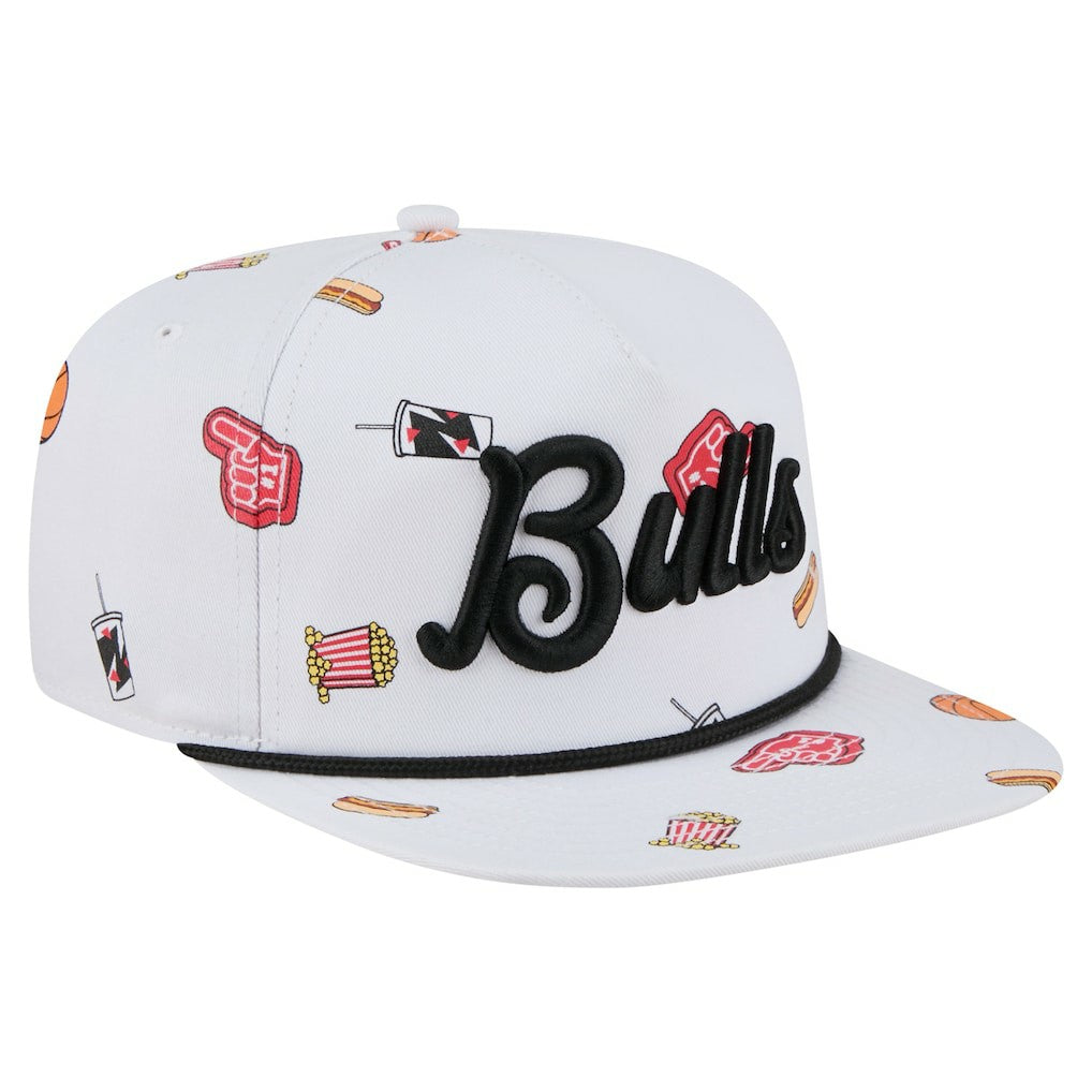 Chicago Bulls Team Cheer Rope 19TWENTY Adjustable Hat White | New Era outlet