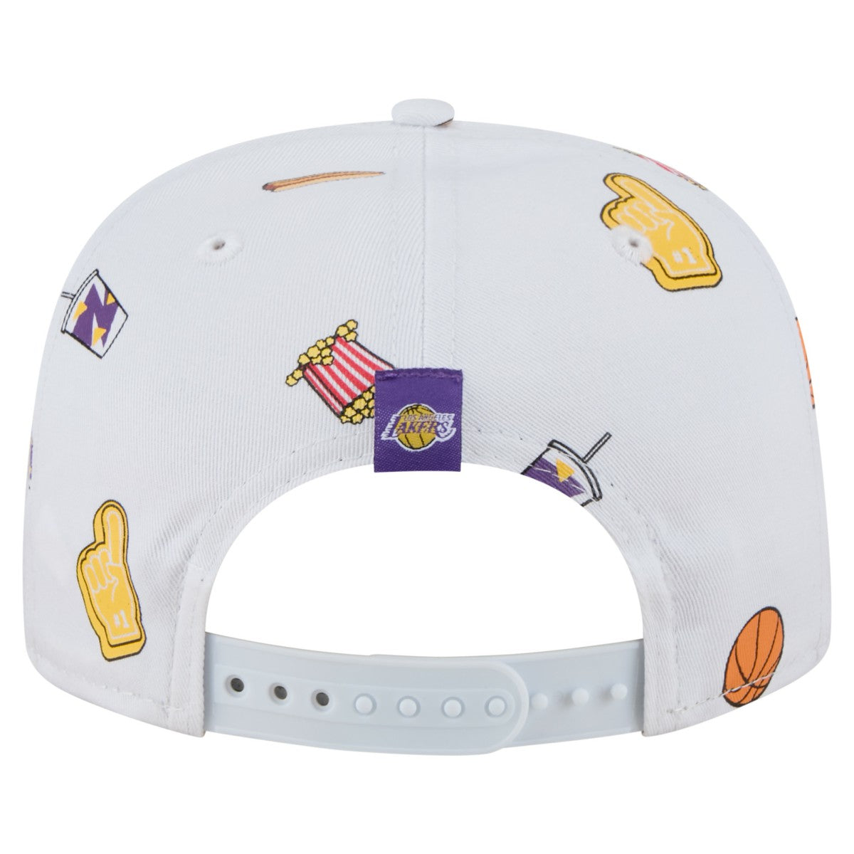 Los Angeles Lakers Team Cheer Rope 19TWENTY Adjustable Hat White | New Era for sale