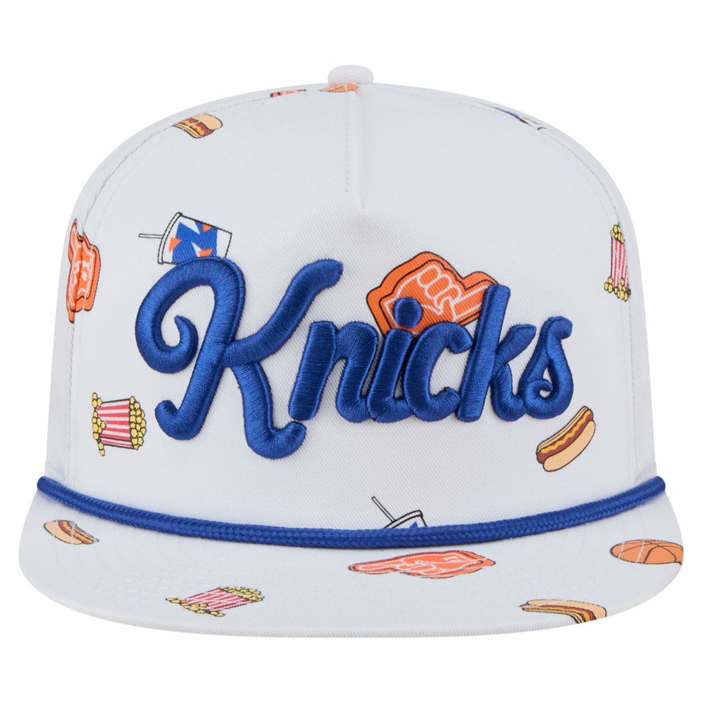 New York Knicks Team Cheer Rope 19TWENTY Adjustable Hat White | New Era for sale