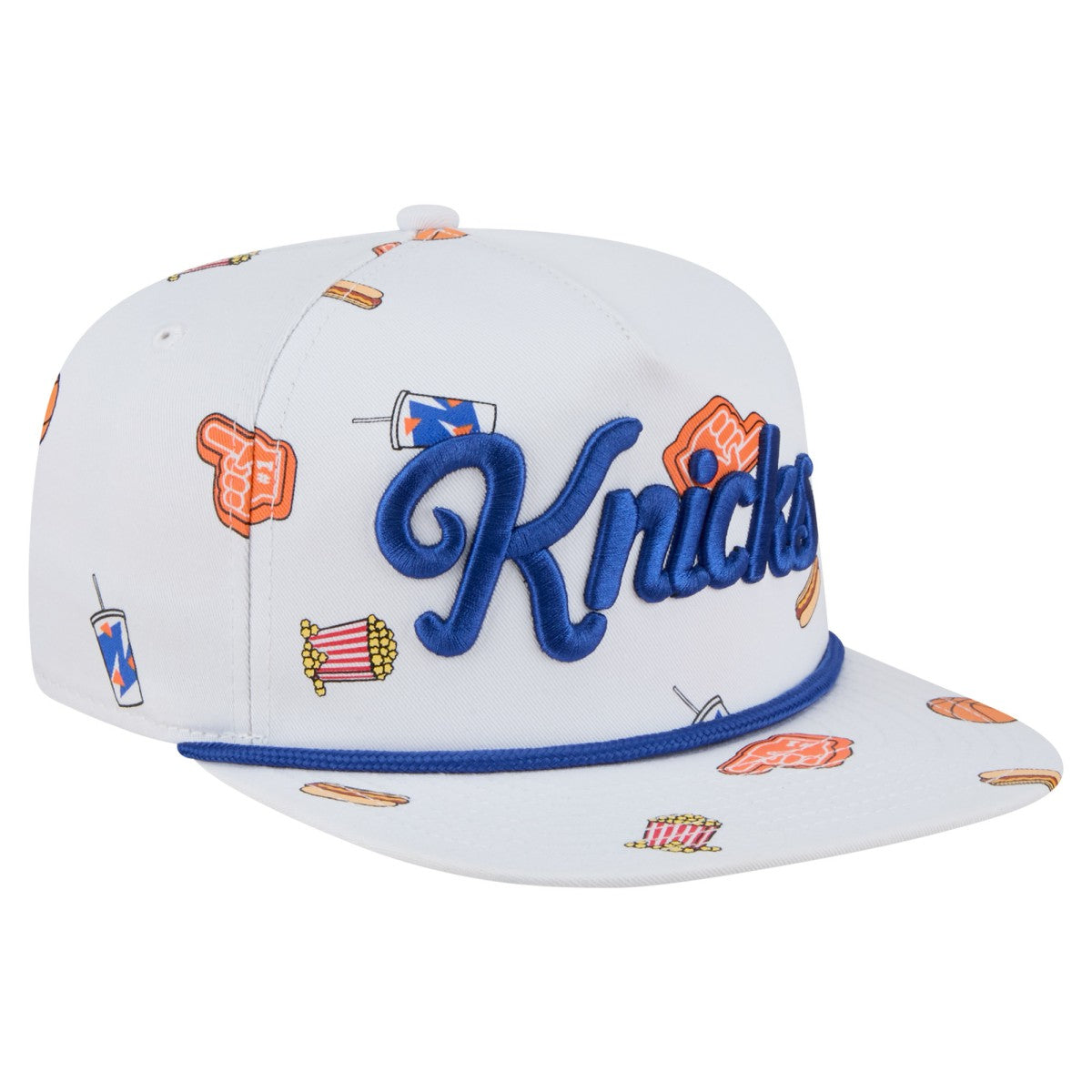 New York Knicks Team Cheer Rope 19TWENTY Adjustable Hat White | New Era for sale