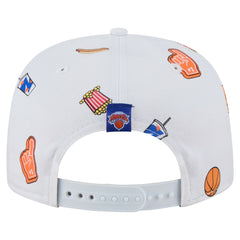 New York Knicks Team Cheer Rope 19TWENTY Adjustable Hat White | New Era for sale