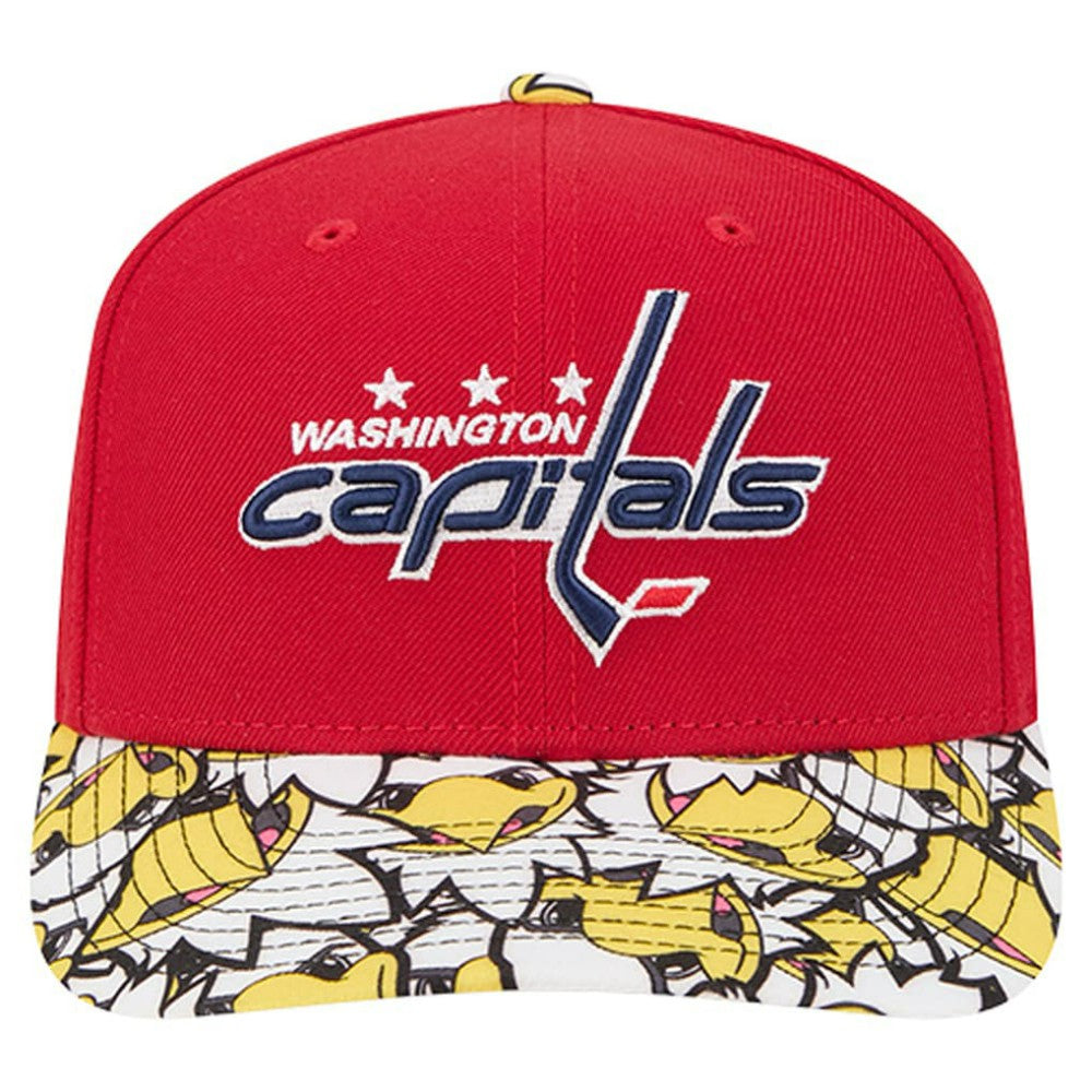 Washington Capitals New Era Mascot Visor 9SEVENTY Adjustable Hat - Red - NHL 202989673