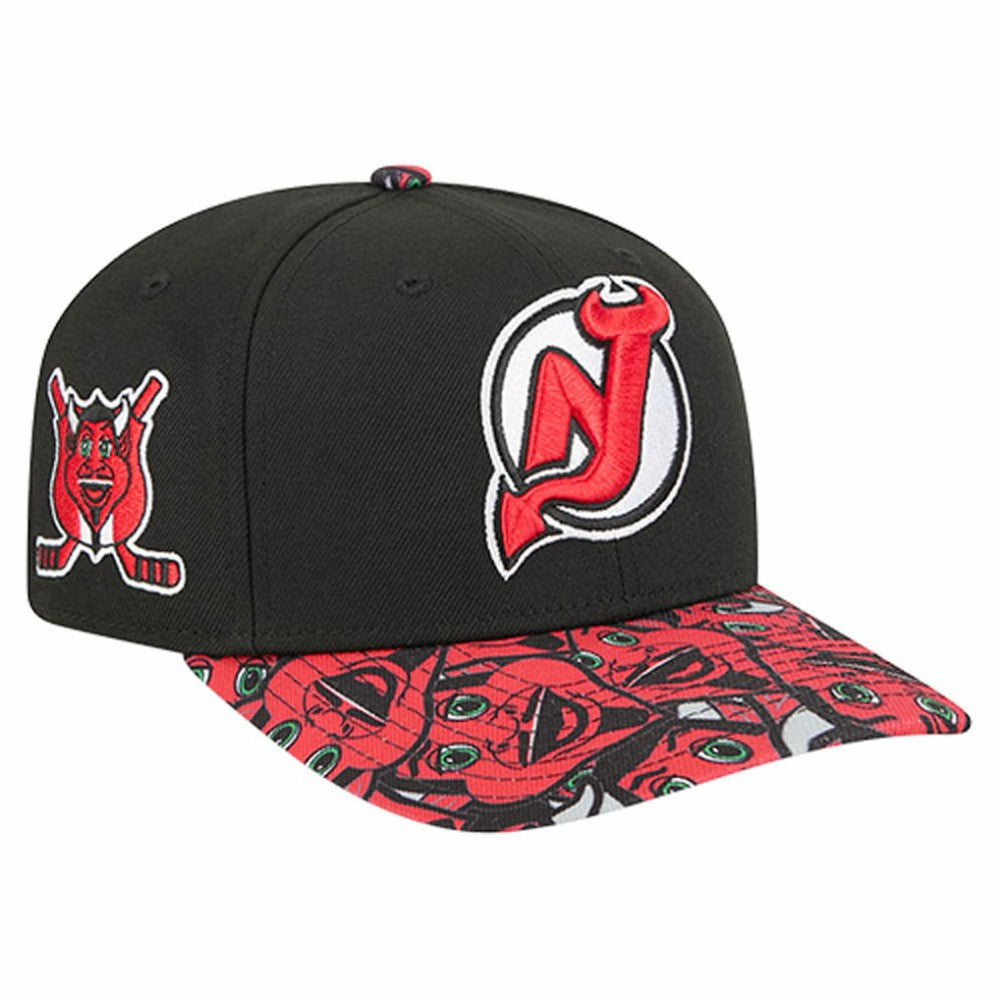New Jersey Devils New Era Mascot Visor 9SEVENTY Adjustable Hat - Black - NHL 202989679