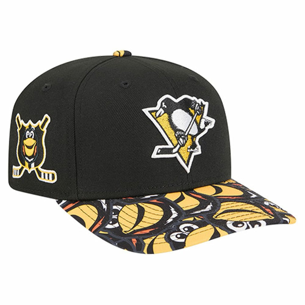 Pittsburgh Penguins New Era Mascot Visor 9SEVENTY Adjustable Hat - Black - NHL 202989681
