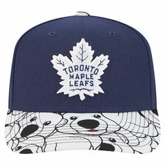 Toronto Maple Leafs New Era Mascot Visor 9SEVENTY Adjustable Hat - Blue - NHL 202989683