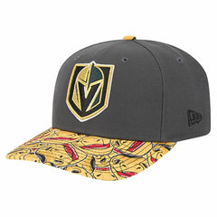 Vegas Golden Knights New Era Mascot Visor 9SEVENTY Adjustable Hat - Grey - NHL 202989684