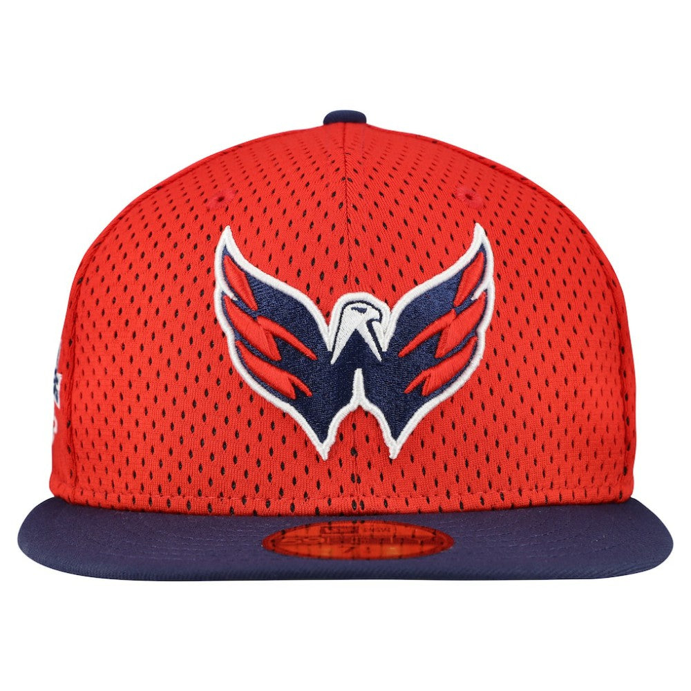Washington Capitals New Era Mesh Crown Two-Tone 59FIFTY Fitted Hat - Red/Navy - NHL 202989685