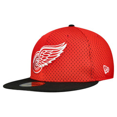Detroit Red Wings New Era Mesh Crown Two-Tone 59FIFTY Fitted Hat - Red/Black - NHL 202989686